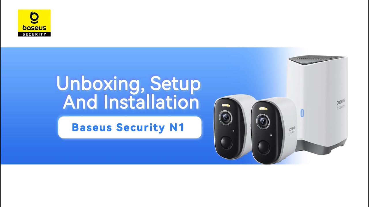 Baseus Security N1| Unboxing, Setup And Installation #Baseuscamera #Baseussecurity  #Baseus N1