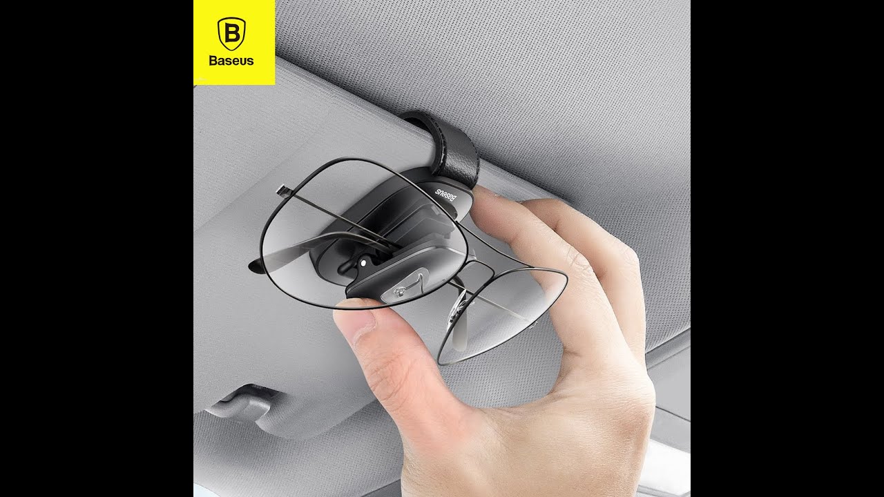 Clip Sujetador De Cuero De Lentes Gafas, Autos, Camionetas