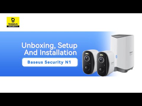 Baseus Security N1| Unboxing, Setup And Installation #Baseuscamera #Baseussecurity  #Baseus N1