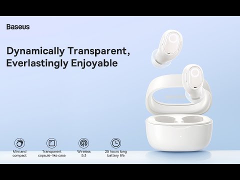 Baseus WM02 Wireless TWS Bluetooth 5.3 Earphones | Mini and Compact Comfortable Wear