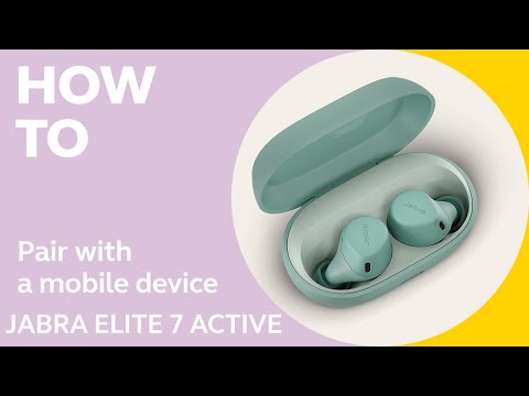 Jabra Elite 7 Active: How to pair & connect | Jabra Support