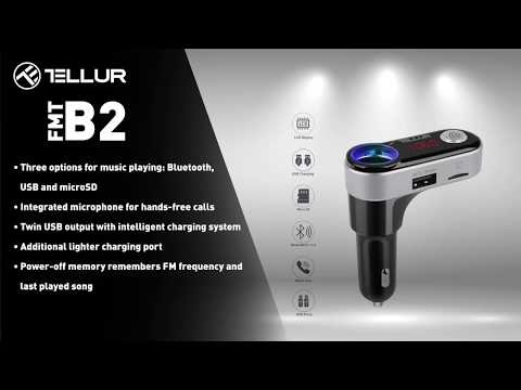 Tellur Bluetooth FM Transmitter FMT-B2