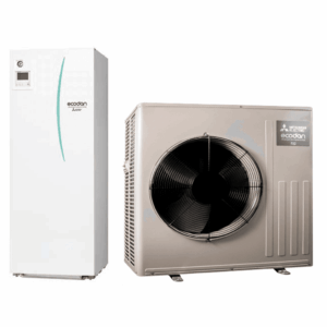 MITSUBISHI OGREVALNA TOPLOTNA ČRPALKA ECODAN SUZ-SWM40VA2 + CYLINDER ERST20D-VM2D  Z BOJLERJEM 200 l - 4,0 KW
