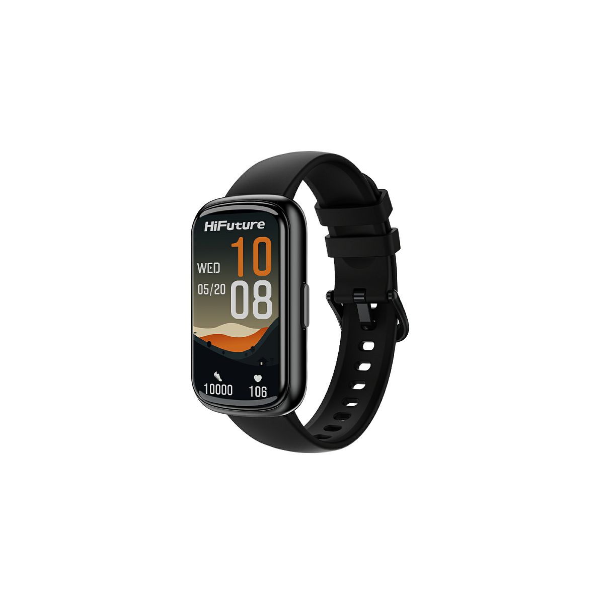HiFuture EVO2 Fitnes pametna zapestnica, črna - slika 2