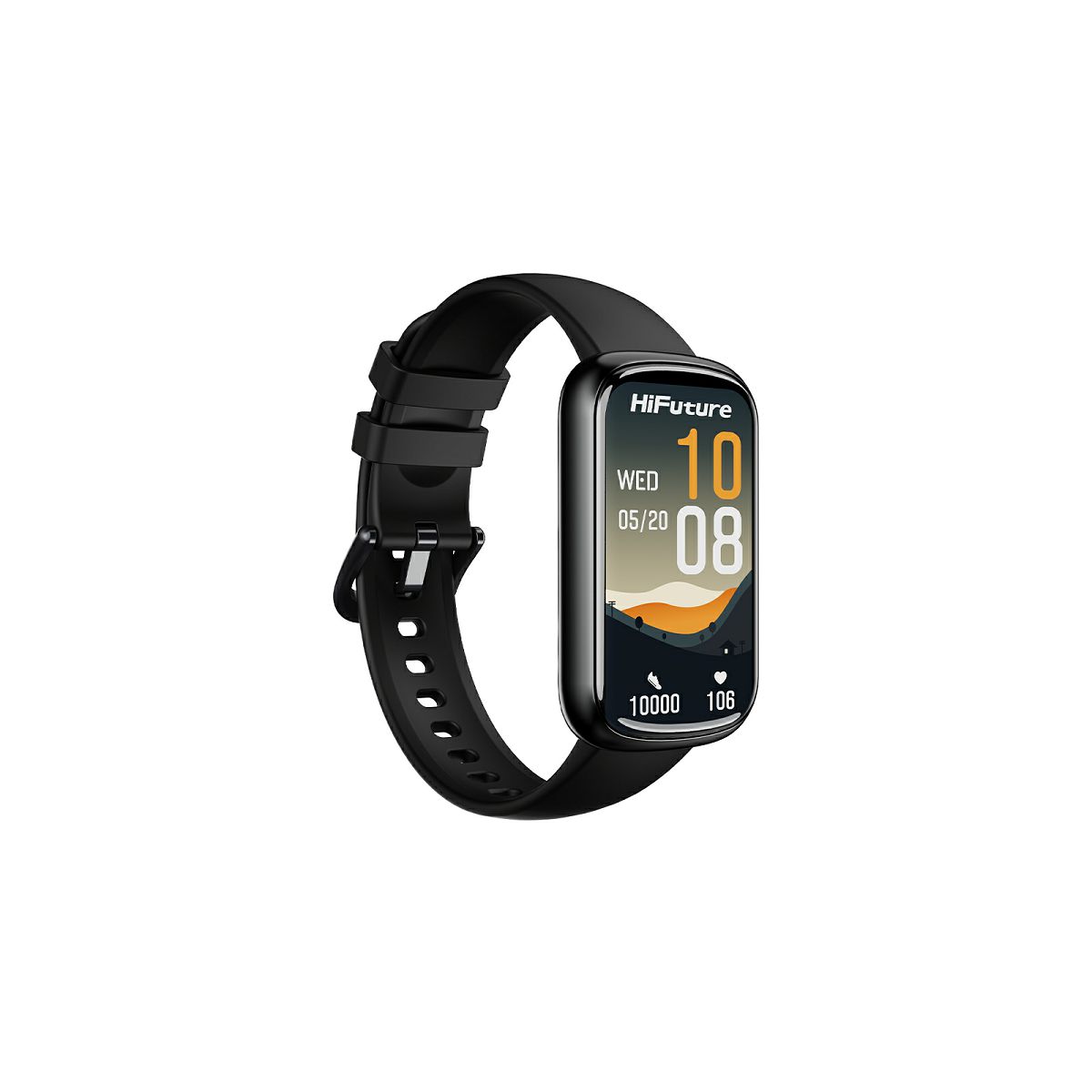 HiFuture EVO2 Fitnes pametna zapestnica, črna - slika 3