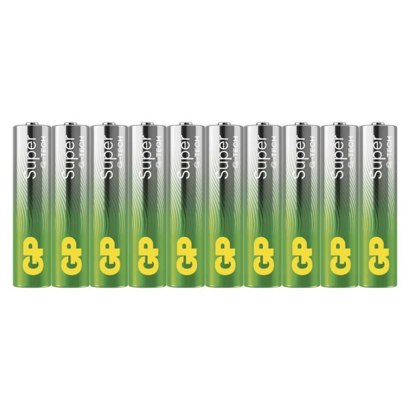 Baterija GP SUPER alkalna LR03 AAA 10 kos