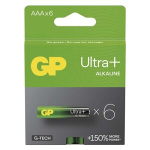 Baterija GP ULTRA PLUS alkalna LR03 AAA 6 kos