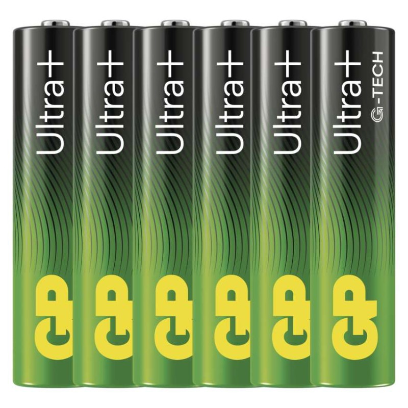Baterija GP ULTRA PLUS alkalna LR03 AAA 6 kos - slika 2