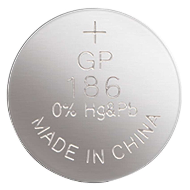 Baterija GP gumbna alkalna LR43 186F 10 blister - slika 2