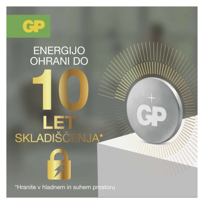 Baterija GP litijska CR1616 5 blister - slika 3