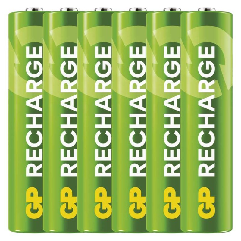 Polnilna baterija GP Recharge 800 AAA (HR03) 6kos - slika 2