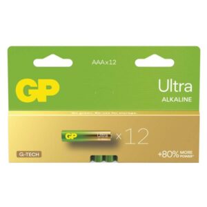 Baterija GP ULTRA alkalna LR03 AAA 12 kos