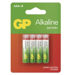 Baterija GP ALKALINE alkalna LR03 AAA 8 blister