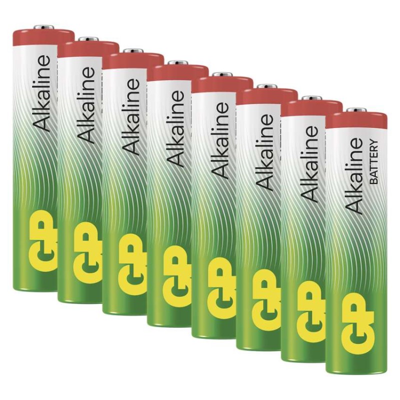Baterija GP ALKALINE alkalna LR03 AAA 8 blister - slika 3