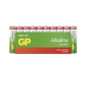 Baterija GP ALKALINE alkalna LR03 AAA 10 folija