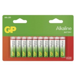 Baterija GP ALKALINE alkalna LR6 AA 20 blister