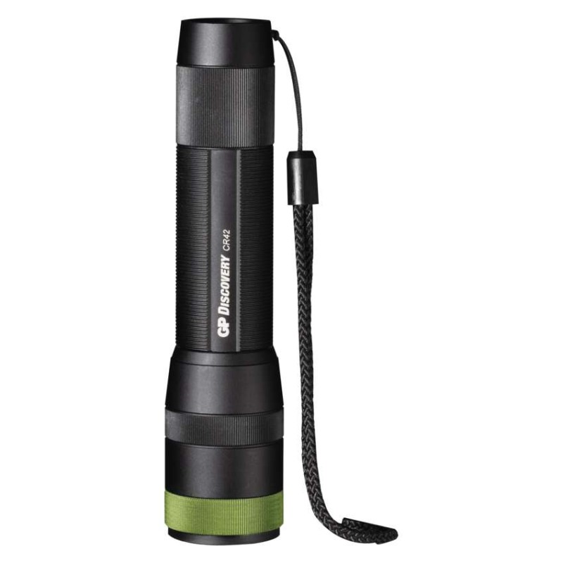 GP ročna polnilna LED svetilka CR42, 1000lm, 2600mAh, fokus + Li-ion 18650 - slika 2