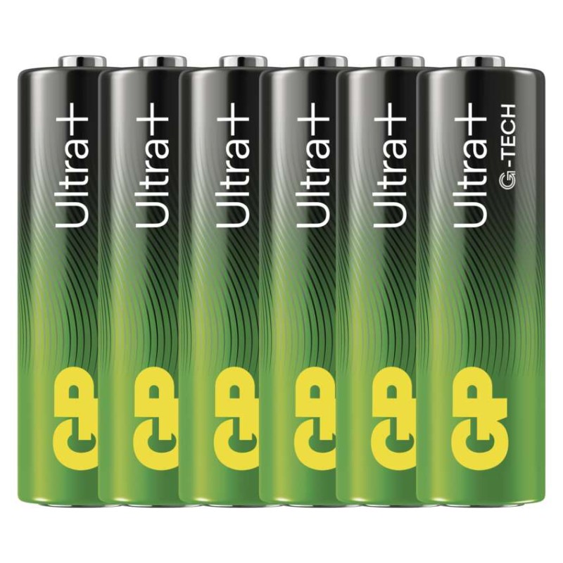 Baterija GP ULTRA PLUS alkalna LR6 AA 6 kos - slika 2