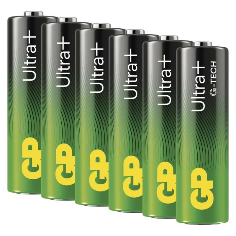 Baterija GP ULTRA PLUS alkalna LR6 AA 6 kos - slika 3