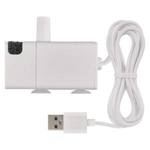 Rezervna vodna črpalka za vodne fontane, bela