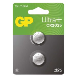 Baterija GP Ultra plus litijska CR2025 2 blister