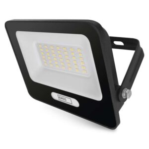 LED reflektor GLARO 30W, črni, IP65, 3000 lm, nevtralna bela