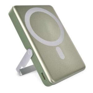 EMOS powerbank WI 1031, 10 000 mAh, 20 W+Wireless, army-green