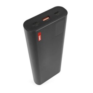 EMOS NTBF30 powerbank, 27 000 mAh, 100 W PD, črni