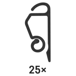 Kavelj za božične lučke, za zunanjo in notranjo uporabo