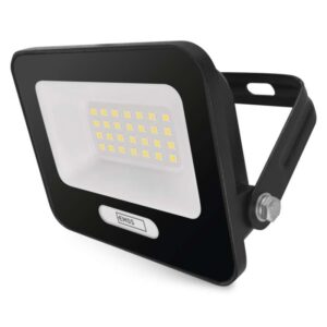 LED reflektor GLARO 20W, črni, IP65, 2000 lm, nevtralna bela