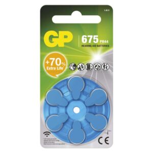 Baterija GP za slušne aparate ZA675