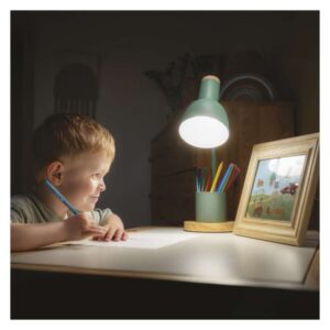 Namizna svetilka POPPY zelena