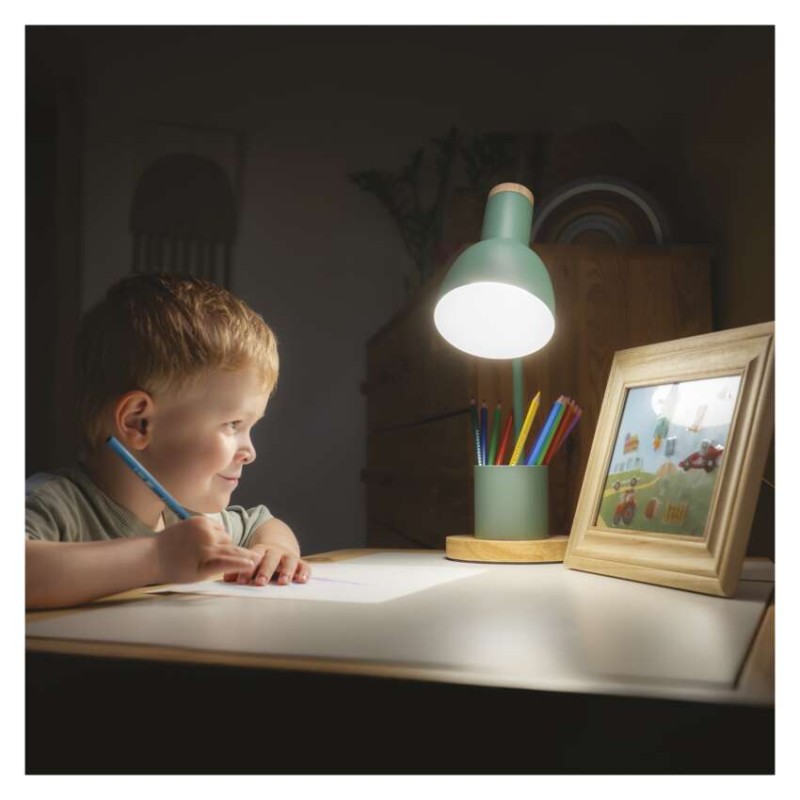 Namizna svetilka POPPY zelena