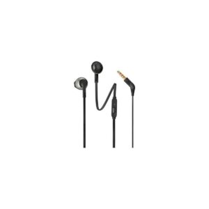JBL TUNE 205 žične ušesne slušalke, črne
