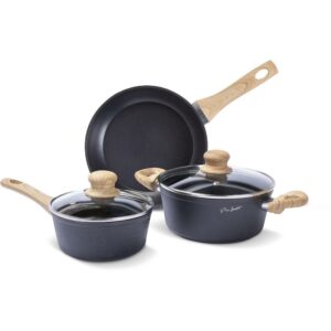 Lamart Natur LT1282 – 5-delni set posode, črna