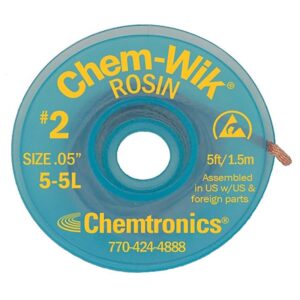 Nedis ChemWik Desoldering Wick odspajkalna pletenica 1,27 mm × 1,5 m