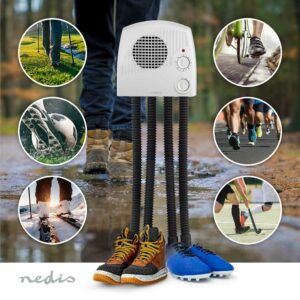 Nedis HTSH40WT stenski sušilec za čevlje 350 W