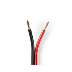 Nedis zvočniški kabel 2 × 2,50 mm² – CCA – okrogli