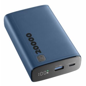 CellularLine prenosna baterija ELITE, 20000, modra