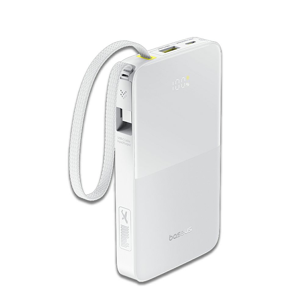 BASEUS EnerFill FC51 Bipow2 Pro prenosna baterija 10.000 mAh - bela