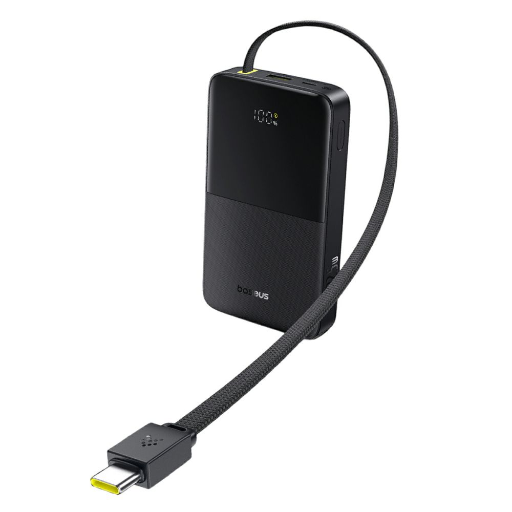 BASEUS EnerFill FC51 Bipow2 Pro prenosna baterija 10.000 mAh - črna - slika 3