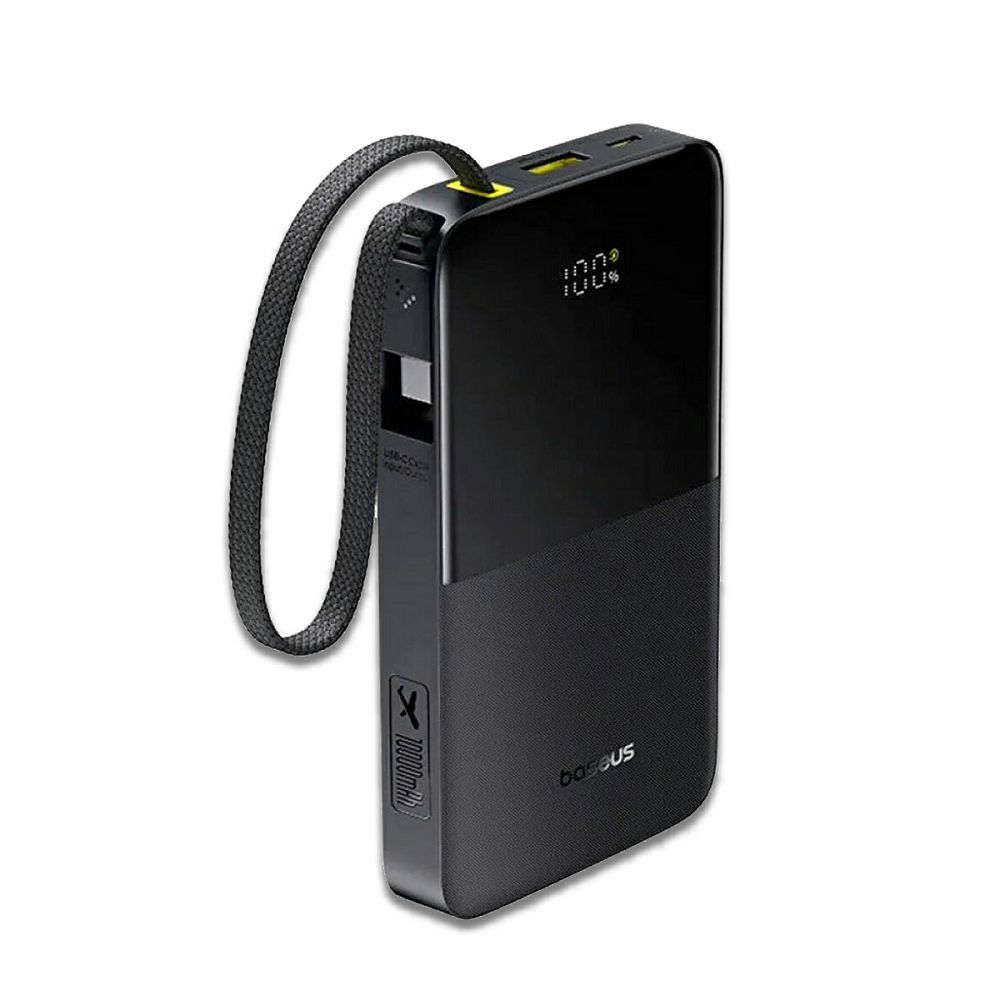 BASEUS EnerFill FC51 Bipow2 Pro prenosna baterija 10.000 mAh - črna