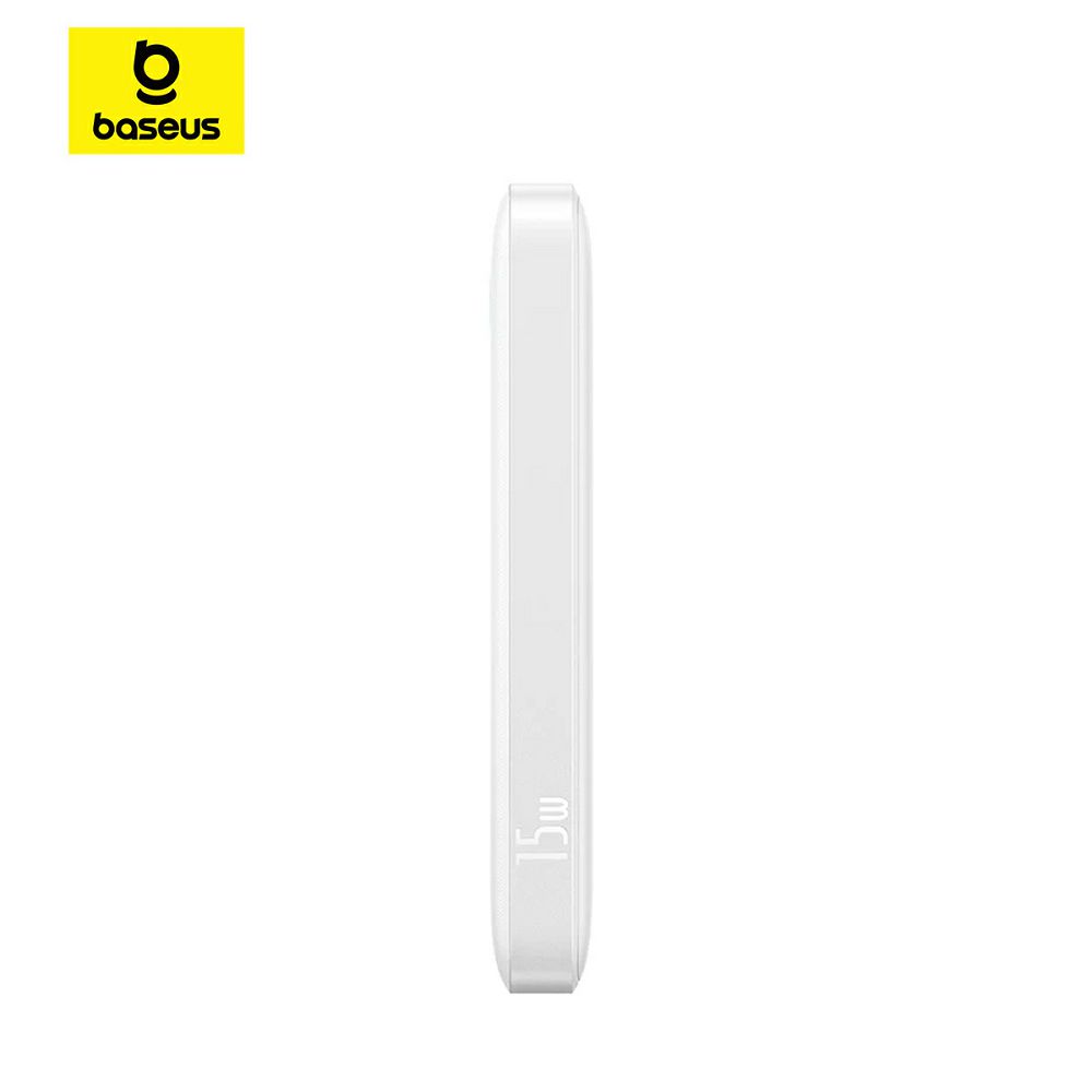 BASEUS EnerFill FP11 prenosna baterija 10.000 mAh 15W - bela - slika 4