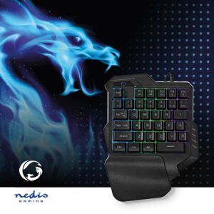 Nedis GKBDS110BK gaming tipkovnica RGB