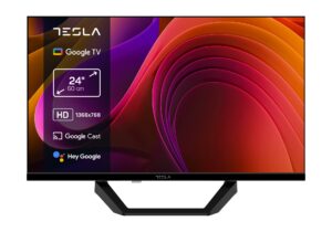 Tesla TV 24E655BHS- 24" Google TV