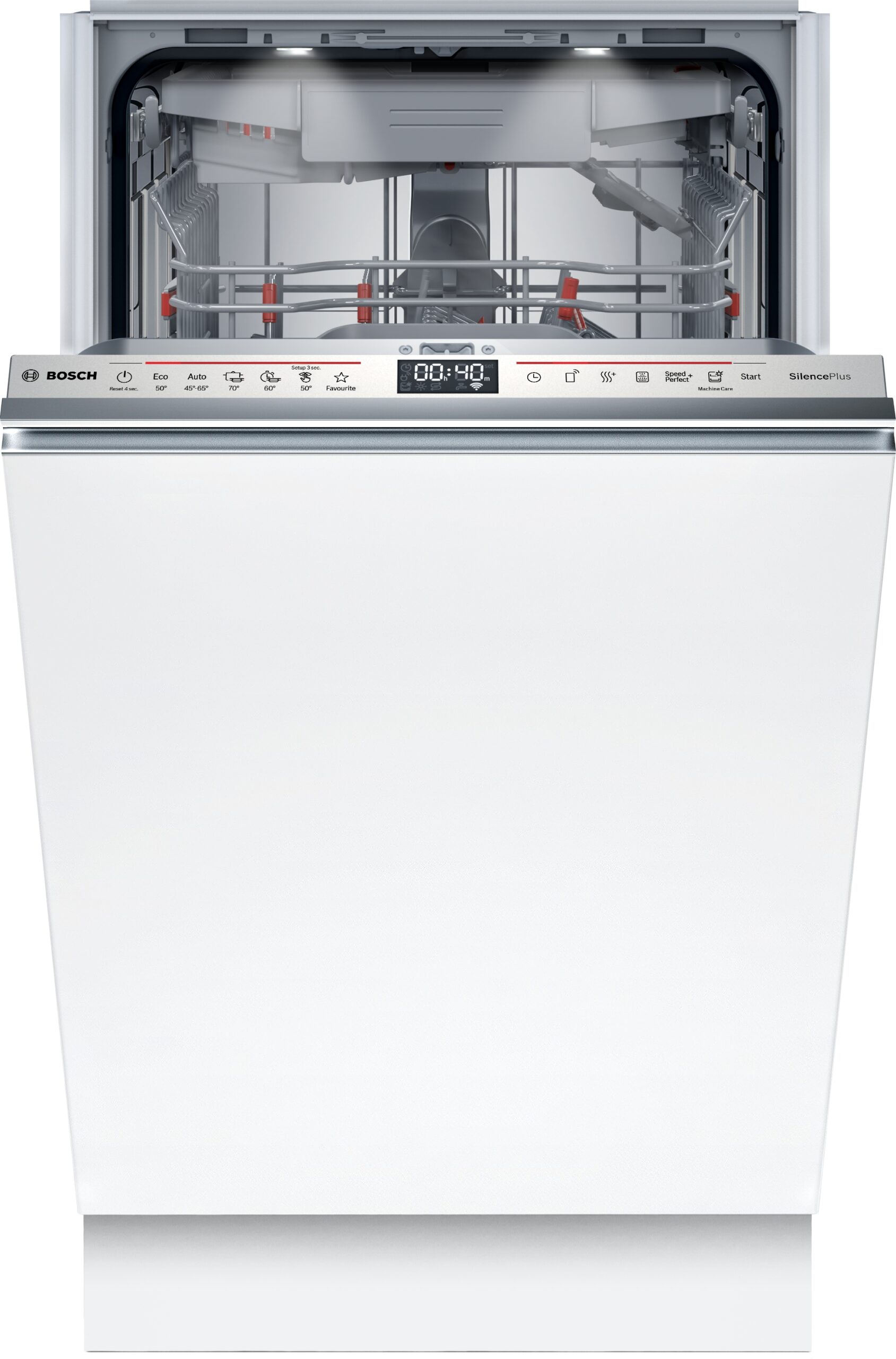 Serie 6, Popolnoma vgradni pomivalni stroj, 45 cm, SPV6EMX09E