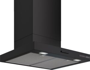 Serie 4, Stenska napa, 60 cm, Matirana črna, DWB65CC60