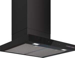 Serie 6, Stenska napa, 60 cm, Matirana črna, DWB67DN60
