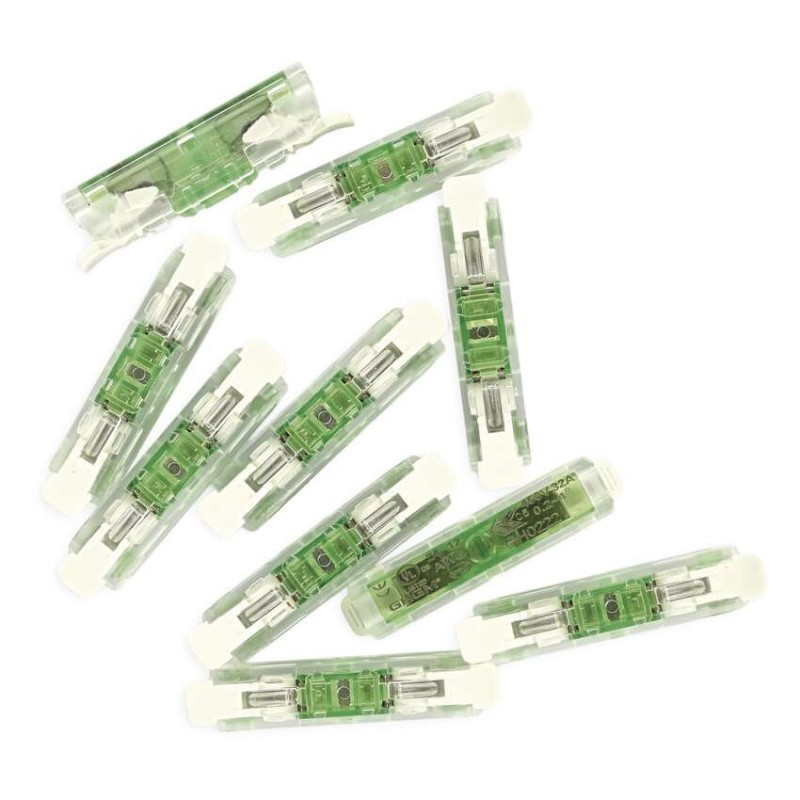 Linijska spojna klema z ročicami 2× 0,2–4 mm2, 10 kos