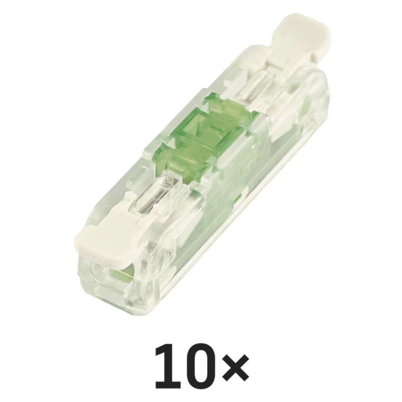Linijska spojna klema z ročicami 2× 0,2–4 mm2, 10 kos - slika 2